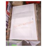 Wainscot Paneling .25"×32"×48" White (7 Panels)