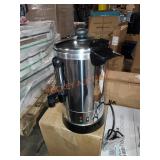 Nesco stainless steel coffee maker