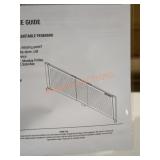 Husky 52"-72" Adjustable Peg Board Stainless