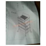 Colorful 4Drawer Trolley