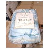 Greenland Finely Stitched Quilt Set, Twin