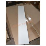 Back Splash 24" Ivory White