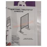 24" hygiene tabletop kit