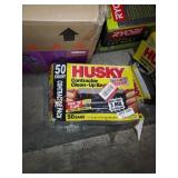 Husky contractor clean-up bags
