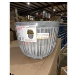 14.25" Grooved Composite Planter