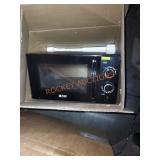 Commercial chef microwave with rotary controls