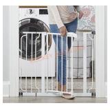 Regalo Metal Walk Thru Safety Gate White