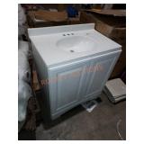 30" vanity sink combo