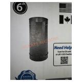 Duravent 12in single wall stove pipe