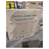 Cumbor Safety Gate Metal White