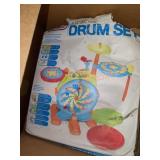 Prextex Electric Toy Drum Set