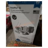 Duravent through wall wood Stove chimney kit