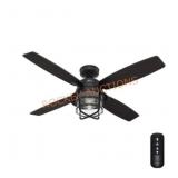 Hunter Port Royale 52" Natural Iron Ceiling Fan