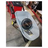 Gorilla 6 cu.ft pro grade steel wheel barrow