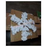 National Tree Company pre lit snowflake