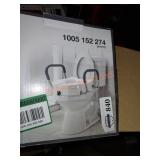 Glacier bay elevated toilet seat