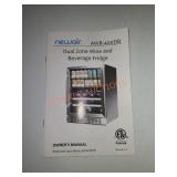 Newair dual zone wine and beverage fridge