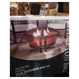 Hampton bay 34" outdoor firepit