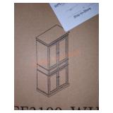 Crosley Furniture Parsons White Storage Cabinet