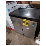 5.5cuft RCA dual door freezer/refrigerator