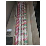 Hallmark Wrapping Paper 4 Rolls