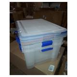IRIS 60QT Storage Totes with Lids