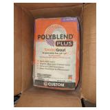 Polyblend Plus Sanded Grout, 25 lb bag