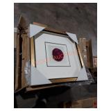 ARTECORS Handmade 40x40cm agate decor