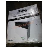 Ashley direct vent wall heater