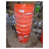 Home Depot 5 Gallon Buckets, 6