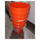 Home Depot 5 Gallon Buckets, 5