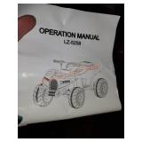 Battery operated mini 4 wheeler