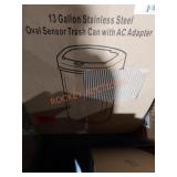 Sensor can 13gal trash can