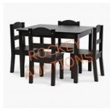 Humble Crew, Espresso Kids Wood Table