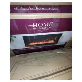 Home decorators 42" mounted fireplace