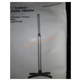 Comfort Zone electric patio heater stand