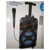 Tzumi Megabass LED Jobsite Speaker