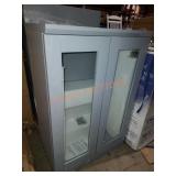 New Age Glass Wall Cabinet
