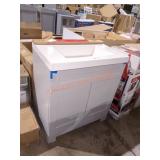 30" Vanity Sink Combo Grey and White