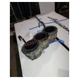 Sunnydaze  3 pot rail planter