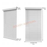 Home Decorators Collection Faux Wood Blinds White