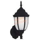 Generation Lighting Black Wall Lantern Sconce