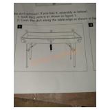 Folding Cooler Table