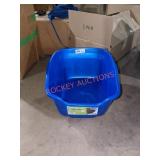 Vaness Large Cat Litter Pan High Sides