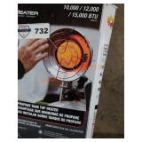 Mr heater Propane tank top heater
