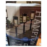 Hampton bay solar led pathway lights