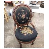Antique Mahogany Victorian chair