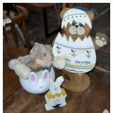 Small Easter decor lot