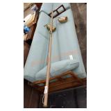 Floor to ceiling mid-century modern lamp