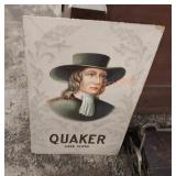 Vintage quaker lace cloth advertisement